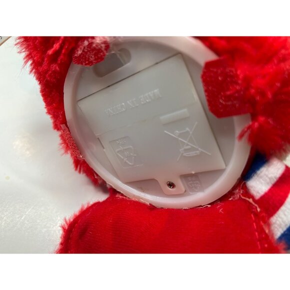 Red & Blue DanDee Collectors Choice Flamingo Plush Toy With Striped Legs C34 - Picture 8 of 8